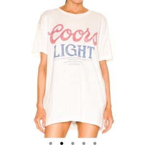 Coors oversized graphic tshirt from Revolve